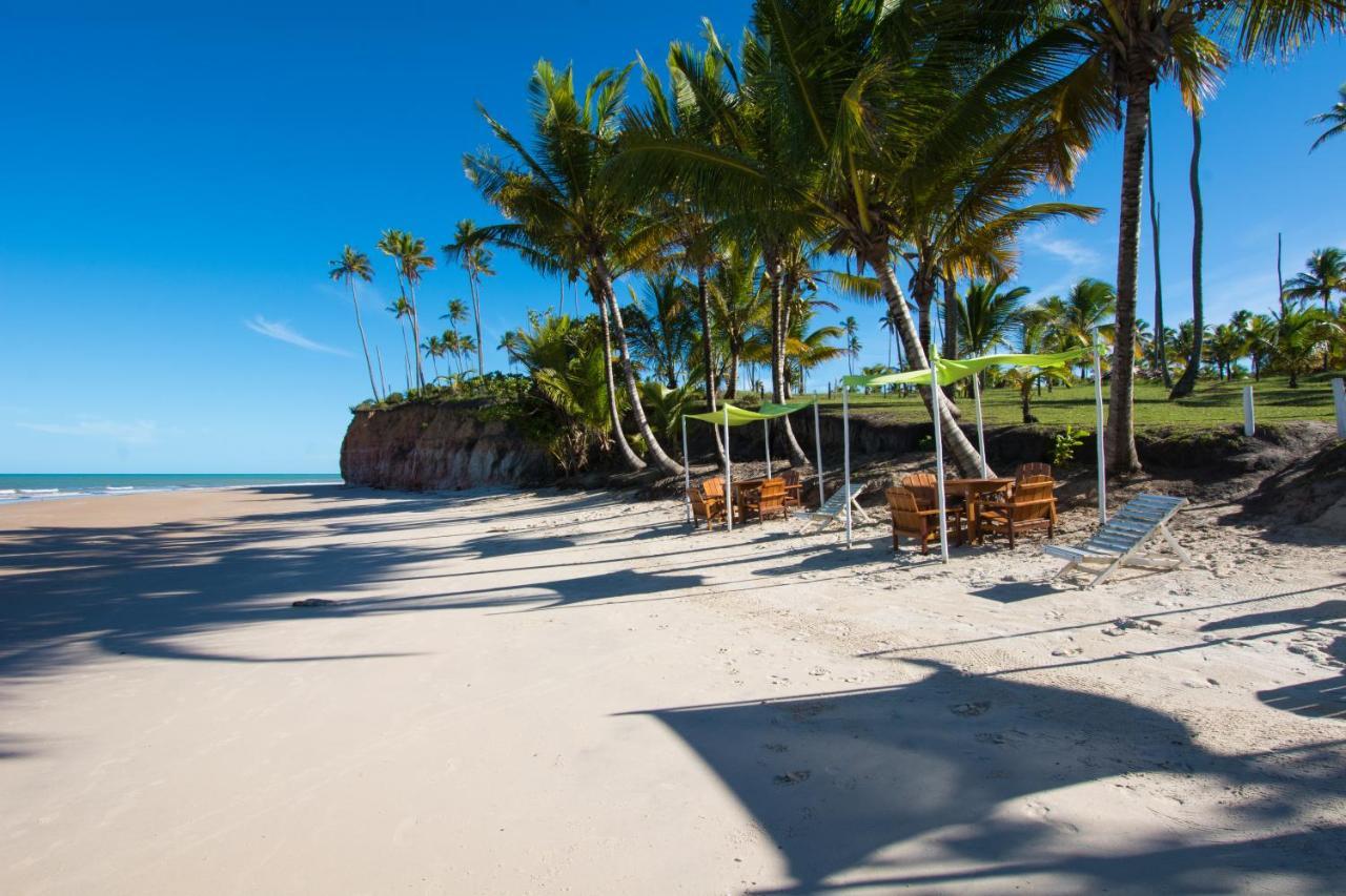 Paraiso Da Falesia Em Cumuruxatiba Com Vista Excepcional Para O Mar Villa Buitenkant foto